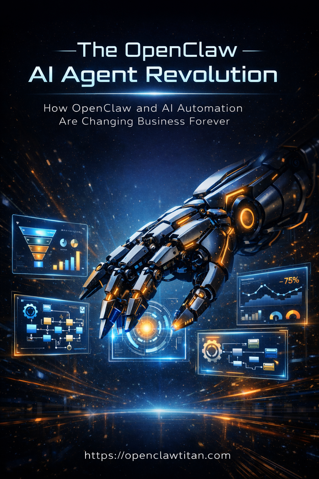 The OpenClaw AI Agent Revolution PDF Cover